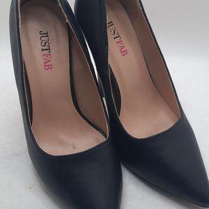 Black JustFab 4" Heels Size 5.5